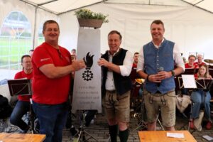 40 Jahre Partnerschaft – Frühschoppen in Achenlohe